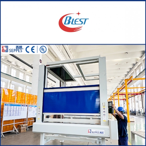 常州百利锂电设备安装西朗倒装快速门