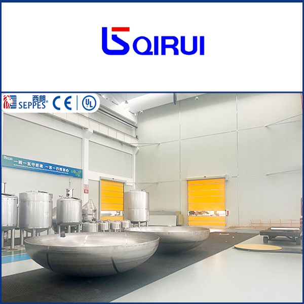 安徽赛德齐瑞生物医药车间安装西朗pvc快速卷帘门