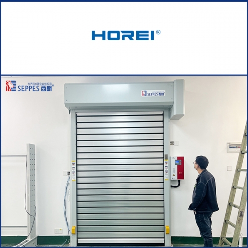 江苏和瑞车间大门西朗三合一工防门铝合金快速门