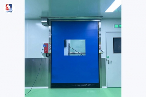 洁净车间首选拉链快速卷帘门 更洁净更安全