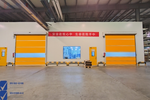 西朗智能卷帘门：满足现代自动化工厂智能快速隔断需求