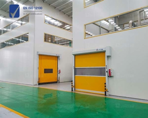 西朗快速卷帘门拥有UL、CE、TÜV认证，出口全球70多国