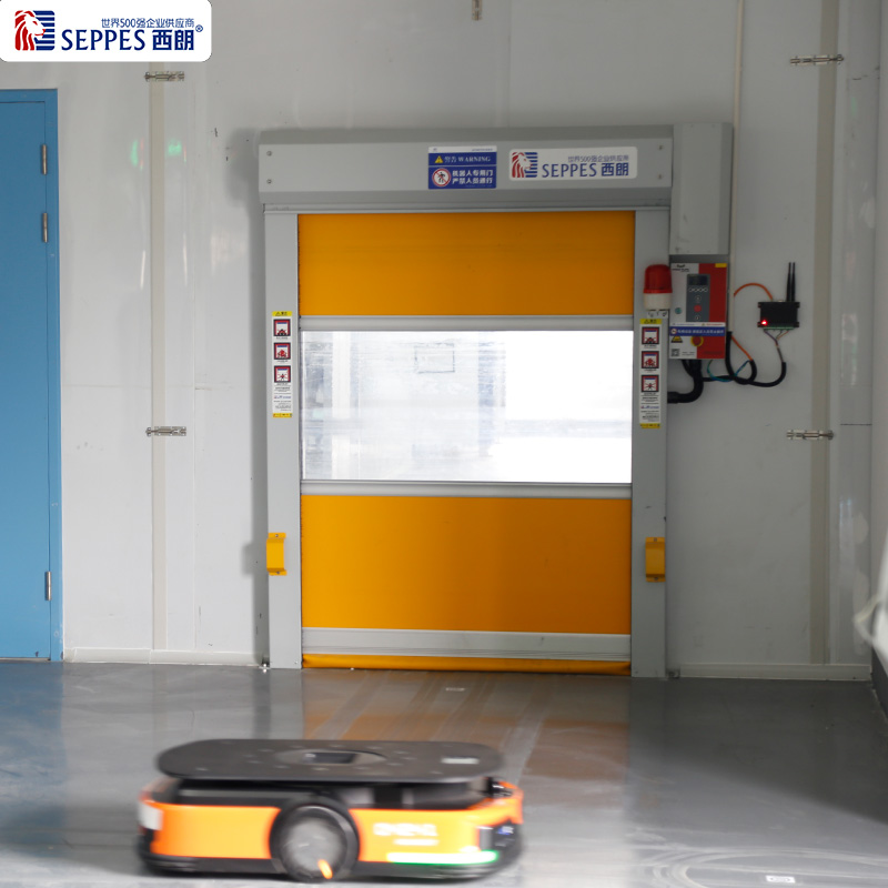 AGV联动快速卷帘门