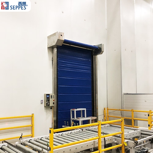 拉链保温快速卷帘门