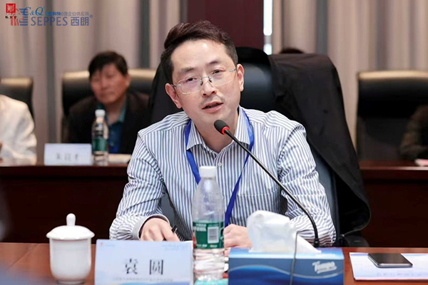 江苏省工业和信息化厅产业人才与合作处副处长袁圆