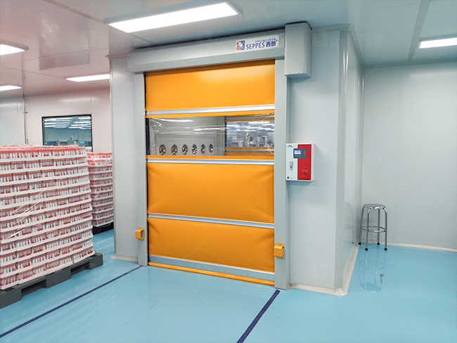 食品缓冲间快速卷帘门 食品缓冲间快速卷帘门