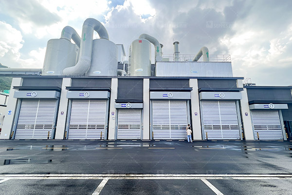 餐厨处理车间大门硬质快速卷帘门 餐厨处理车间大门硬质快速卷帘门