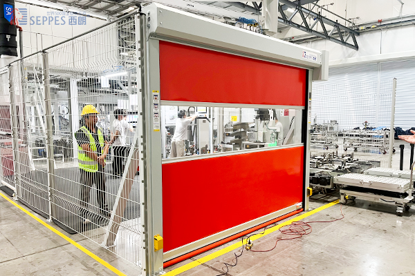 机器人操作间防护快速卷帘门