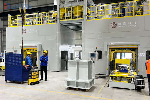 明志科技输送线安装西朗快速卷帘门