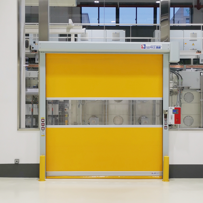 快速卷帘门适合恒温车间安装使用