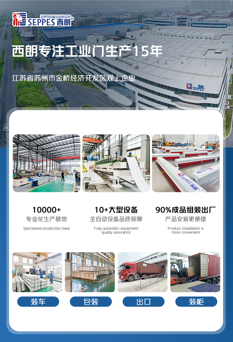 西朗门业工厂实力