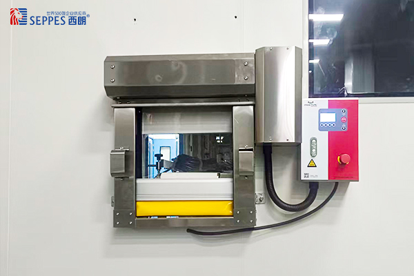 输送线上联动快速卷帘门