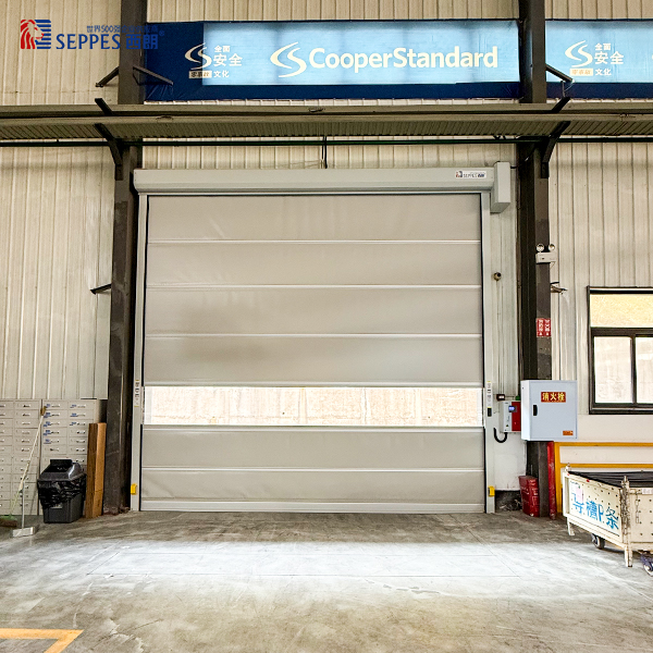 车间大门西朗pvc快速卷帘门