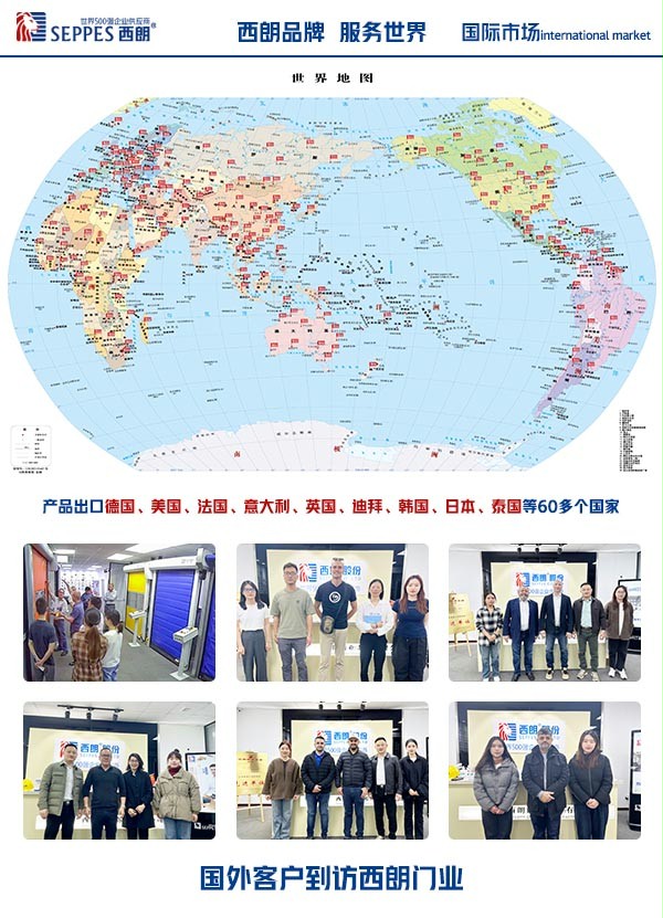 外国客户来访西朗门业 外国客户来访西朗门业